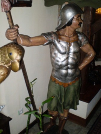 originál 17.st.,pôvodný stav, Copia statue 600´,originale non restaurate, Misure:corpo 183, completa235, Prezzo:30.000,-EUR